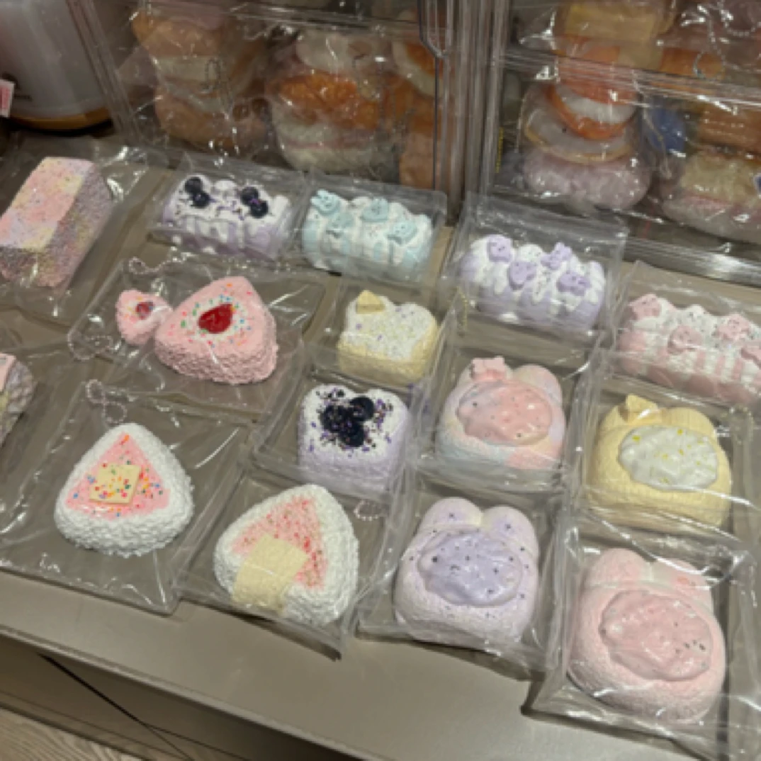 连麦链接 麦序食品级硅胶捏捏乐玩具稀奶油偏水奶油泥