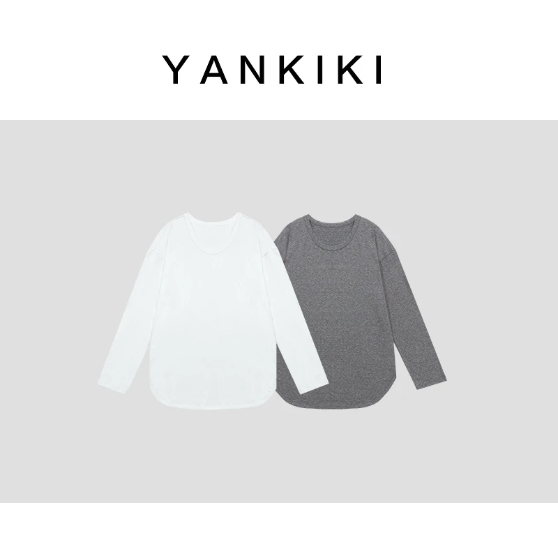 麻结打底衫 上衣  YANKIKI 2024秋冬季新款