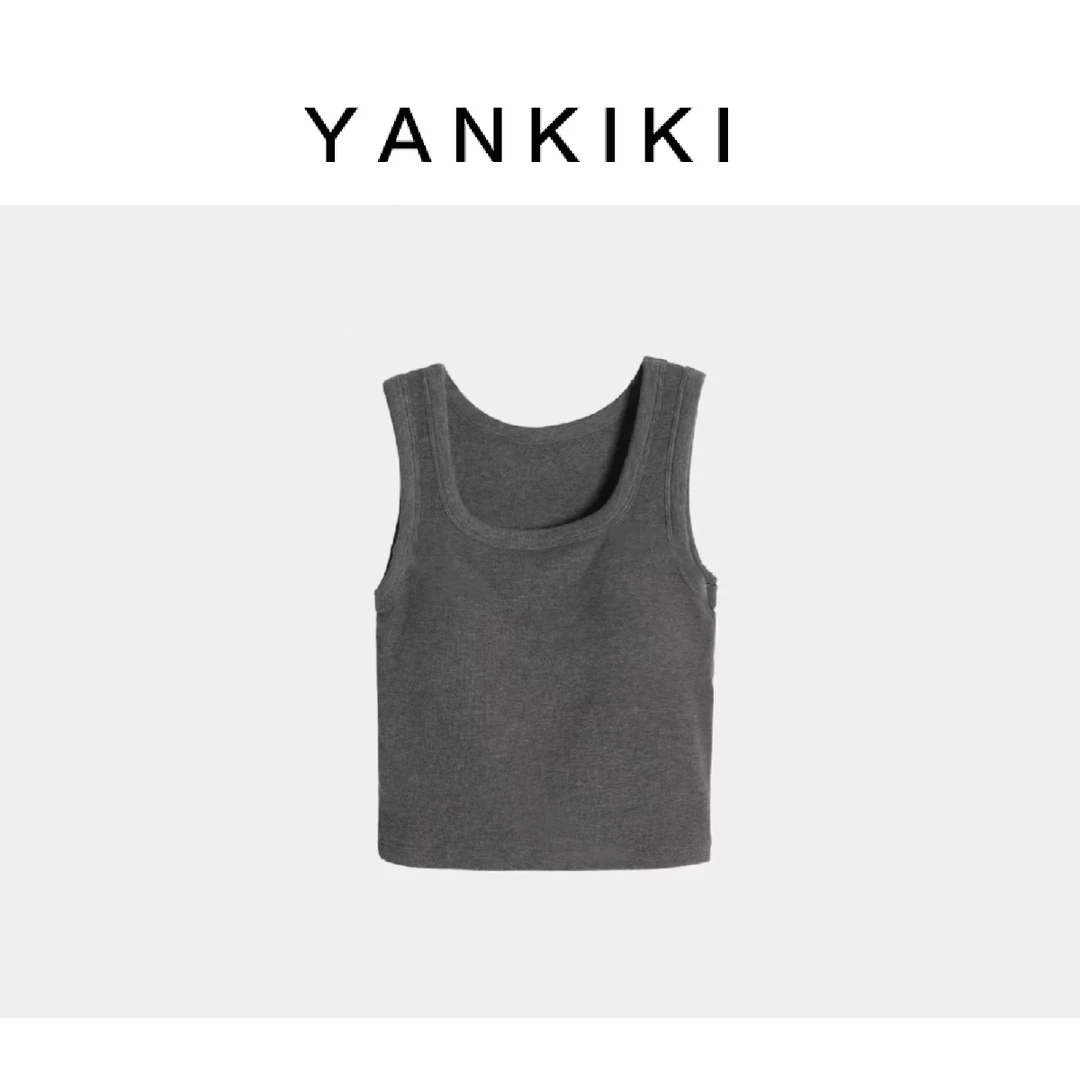 冬季必备叠穿保暖小背心  YANKIKI 2023冬款NEW