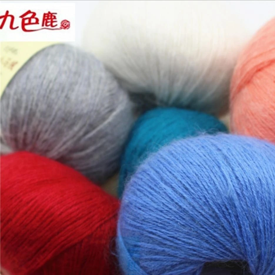 九色鹿莉诺小马绒9258正品  小马海羊绒线手编中细线帽子围巾线