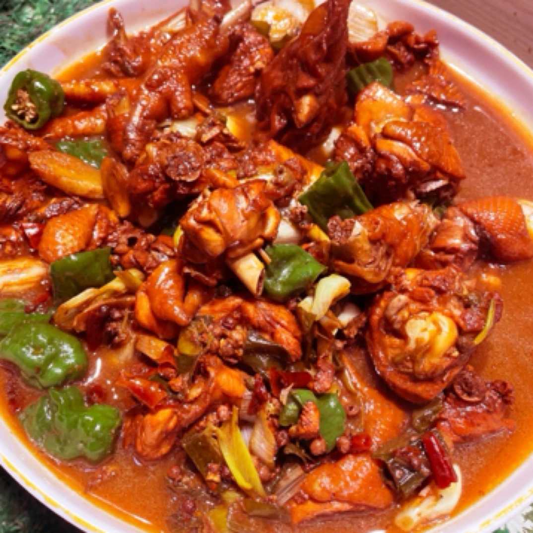 【中秋福利】豫东辣子大盘鸡麻辣鲜香酱香浓郁一份一炒带饼子