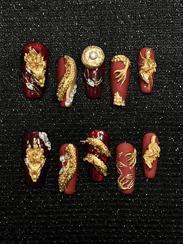 美甲穿戴甲（拍下备注编码）