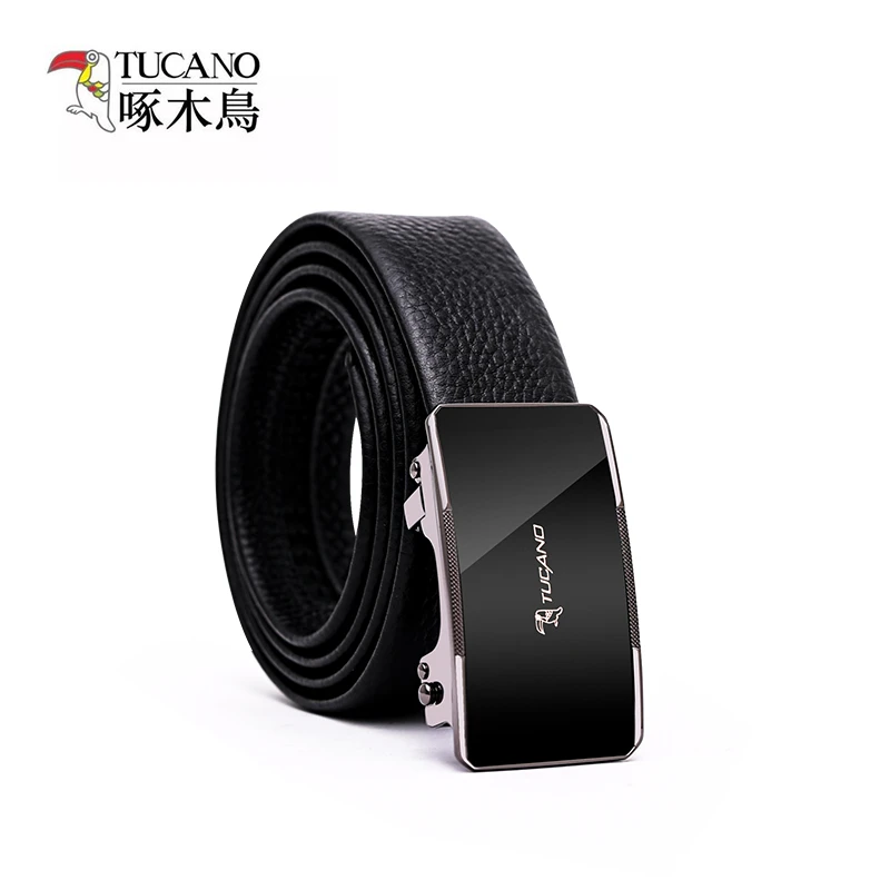 TUCANO/啄木鳥男士真皮牛皮皮带腰带新款自动扣礼盒装TED2173-89