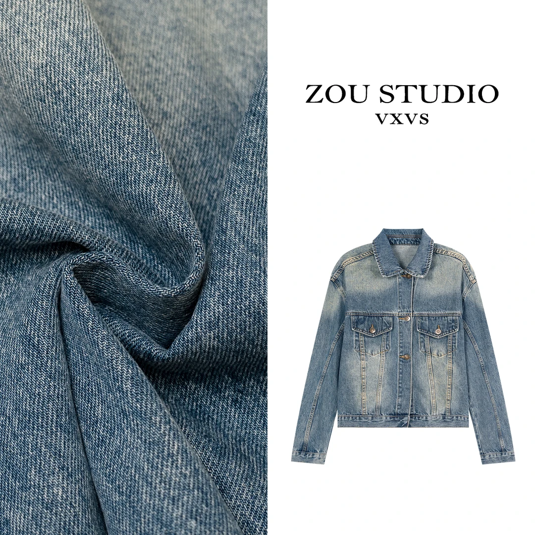 ZOU STUDIO【VXVS】 牧影边疆 百搭设计感牛仔外套51321