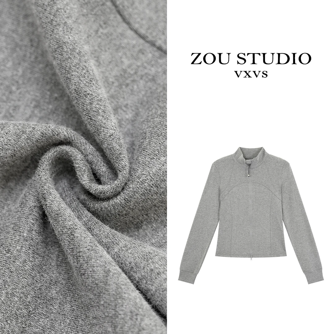 ZOU STUDIO【VXVS】纸片外套 简约百搭显瘦户外套28277