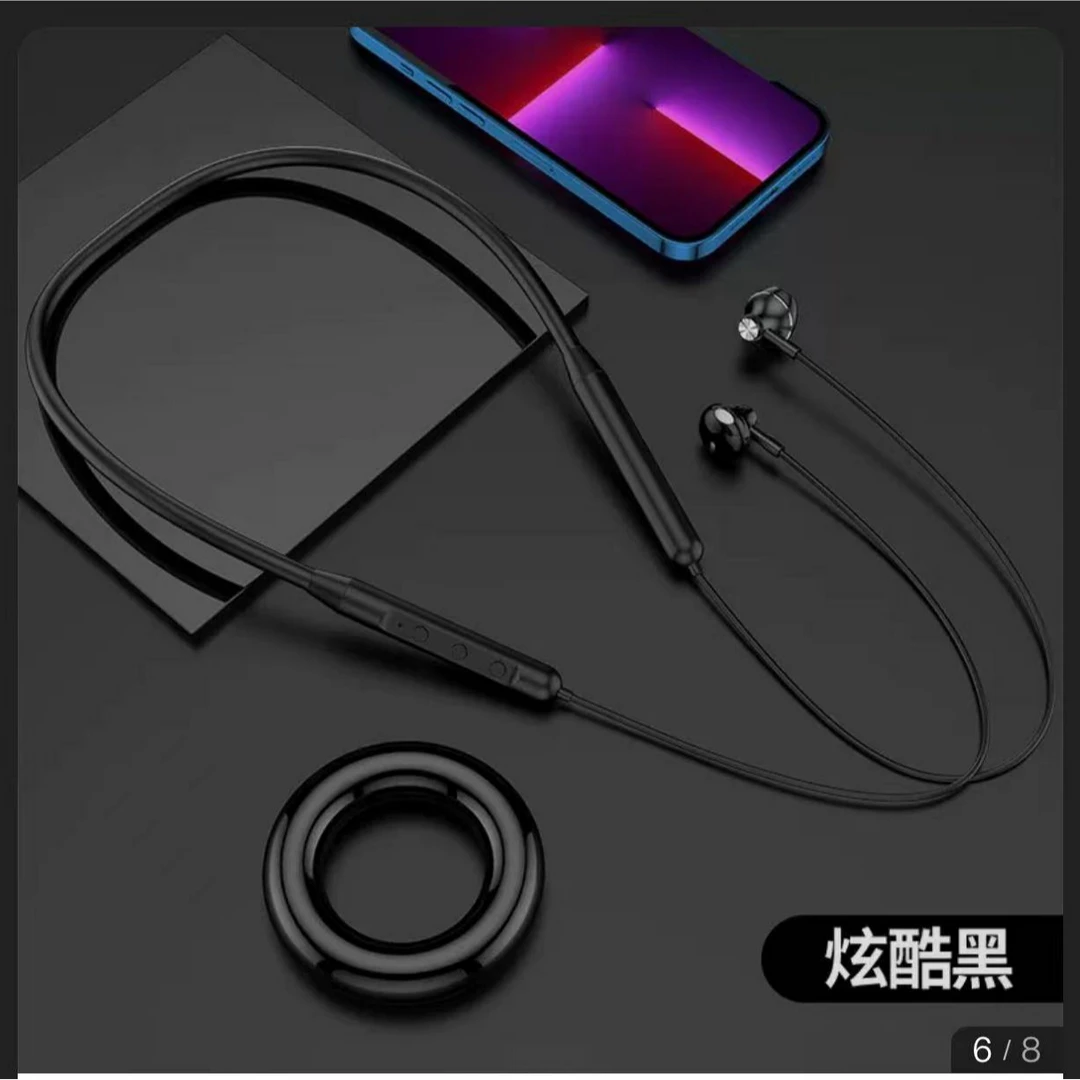挂脖运动蓝牙耳机颈挂多功能多功能跑步超长