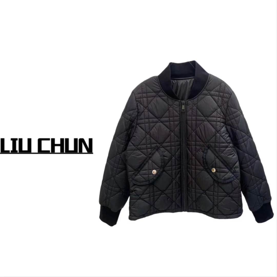 《CHUN》方块设计扣外套