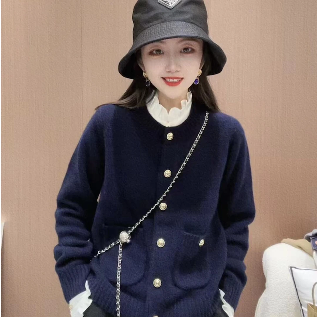 《CHUN》双口袋金扣羊毛外套