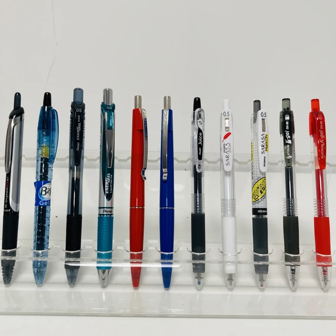 全进口品牌按动高端刷题笔11支组合