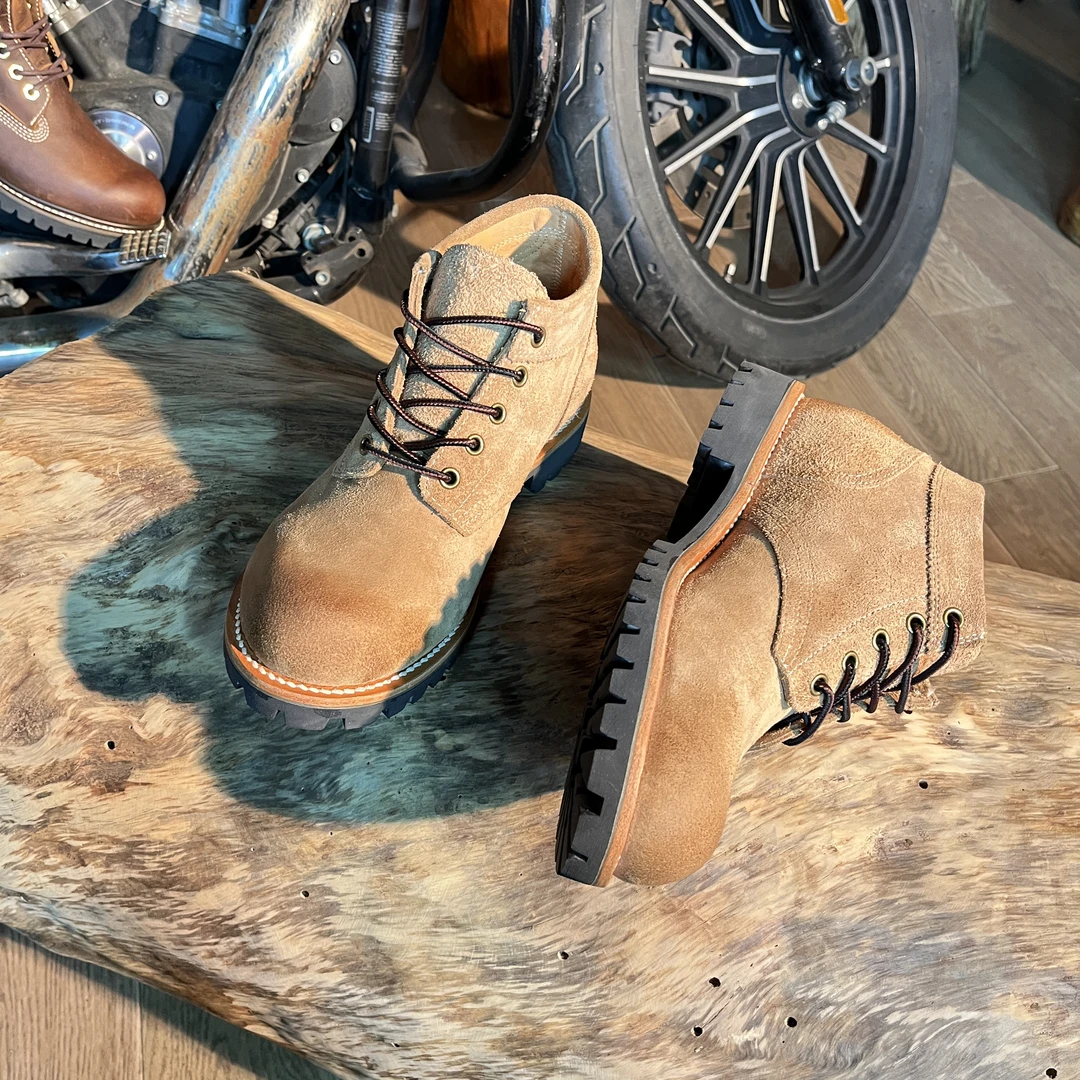 虎哥工装高端固特异工艺男鞋A01德永胜LZ0035