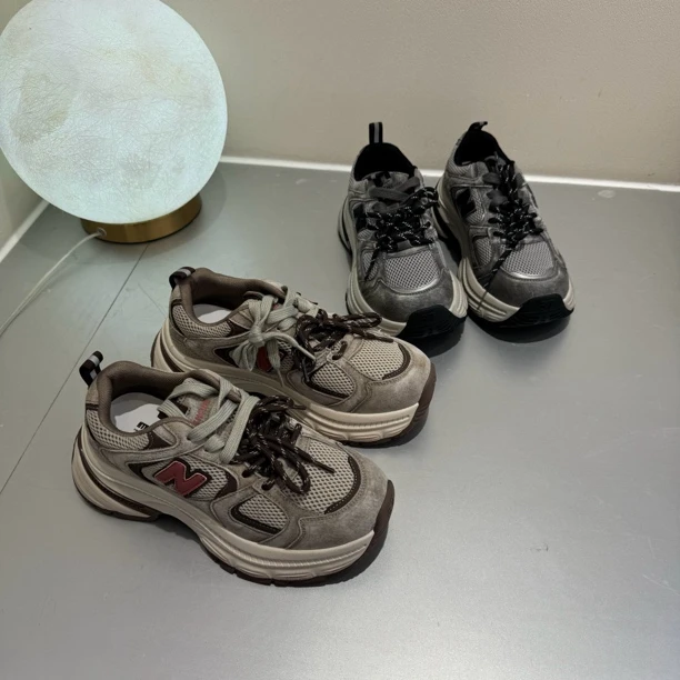 2024秋季新款老爹鞋MSS150-1928时尚百搭女鞋女单鞋休闲运动鞋