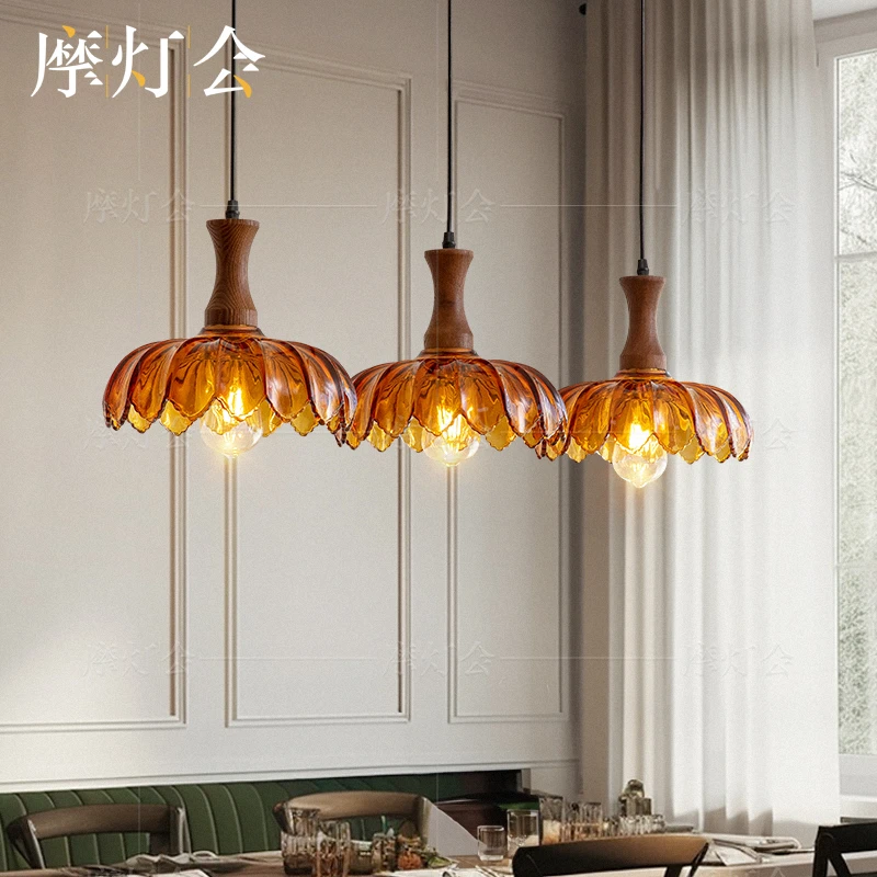 摩灯会 法式中古餐吊 餐厅轻奢古典法式餐吊灯新中式美拉德24300