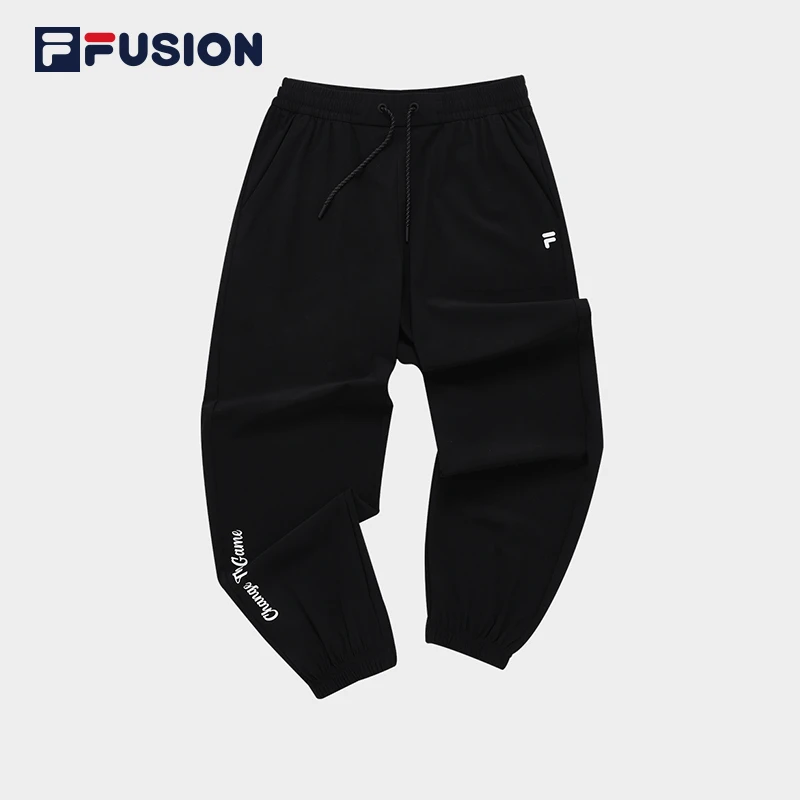 FILA斐乐长裤男【高能感】潮流时尚百搭梭织运动休闲裤子T11M331601