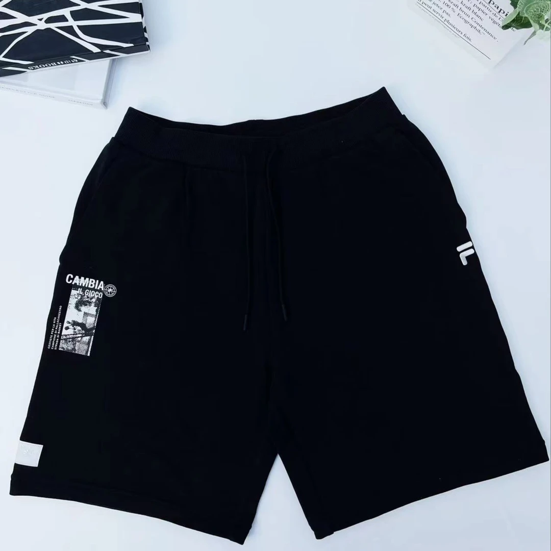 FILA/斐乐潮牌男装夏款透气五分裤篮球运动短裤高能感T11M325605F