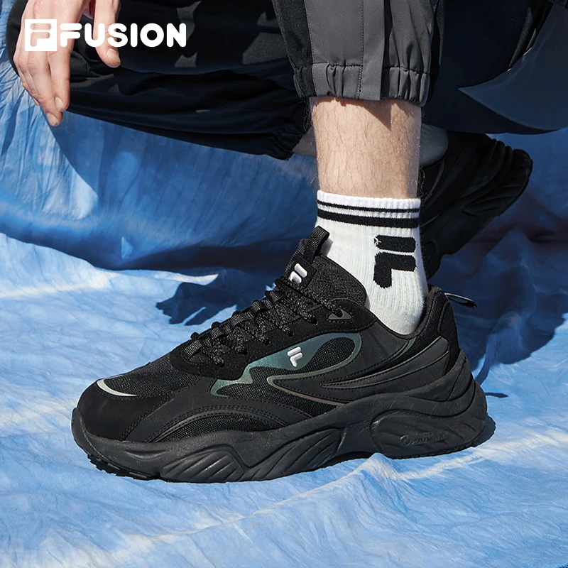 Fila/斐乐【海螺鞋】男士休闲轻便软弹老爹鞋情侣运动鞋T12M217303