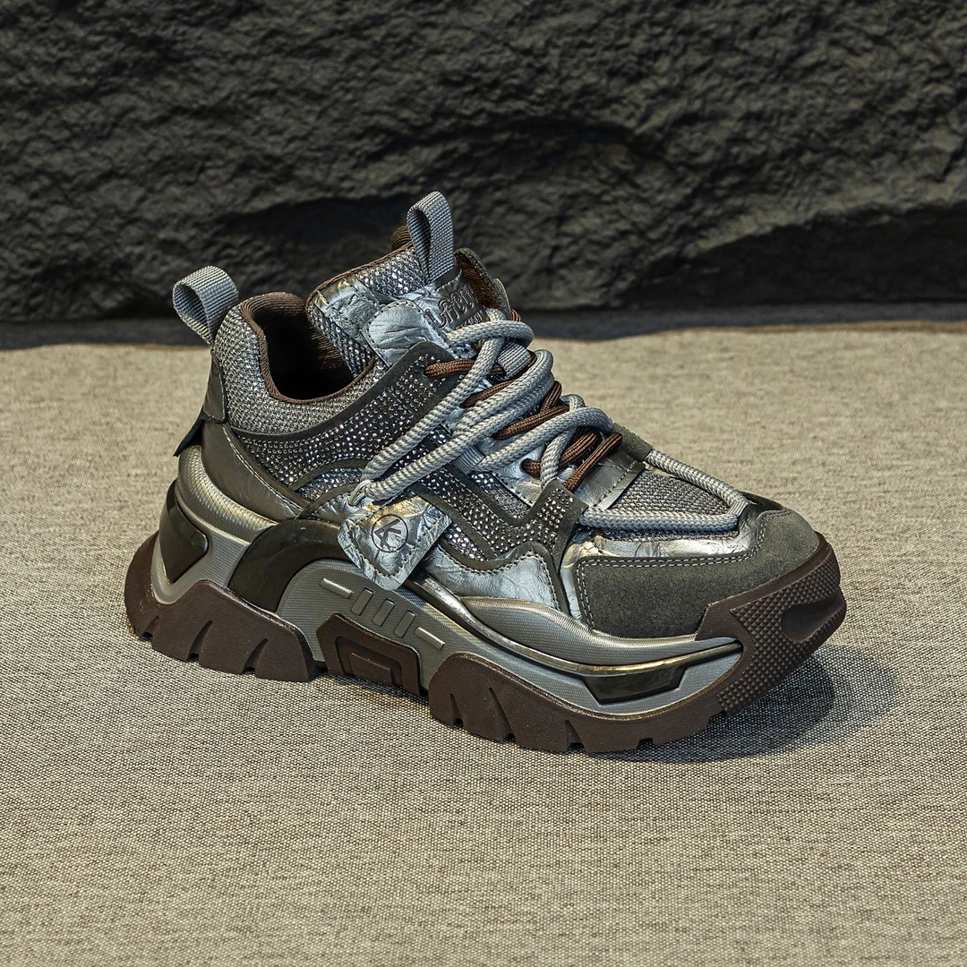 lk001【黑武士】时尚厚底老爹鞋