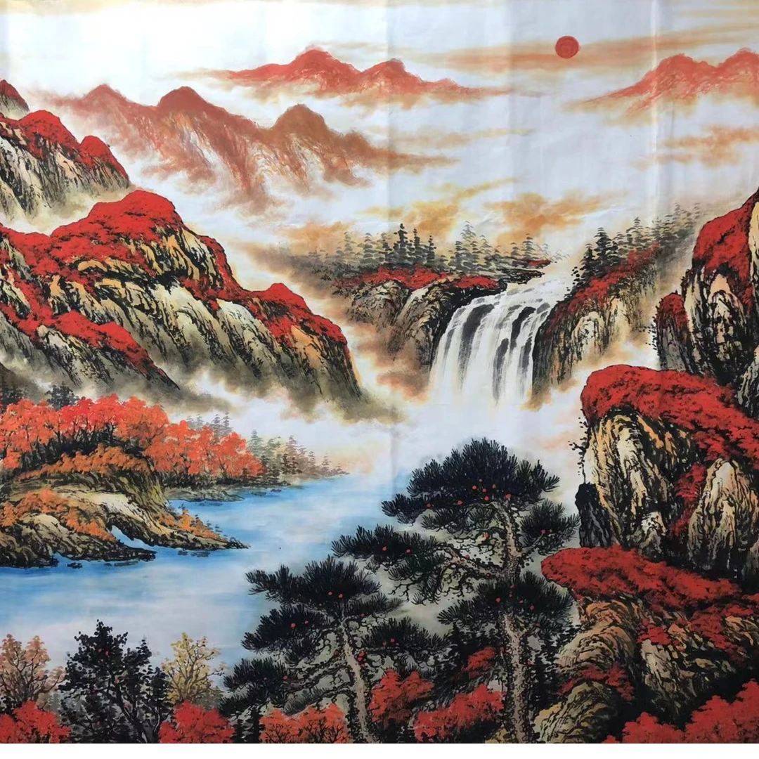 李川浦/鸿运千秋/宣纸画心绘画行书办公室