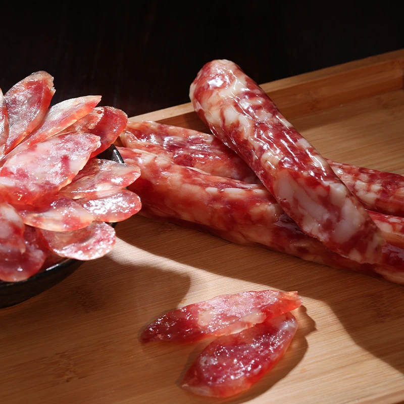 【粉丝专属】云南特色黑毛猪纯肉香肠广式辣味自由选择