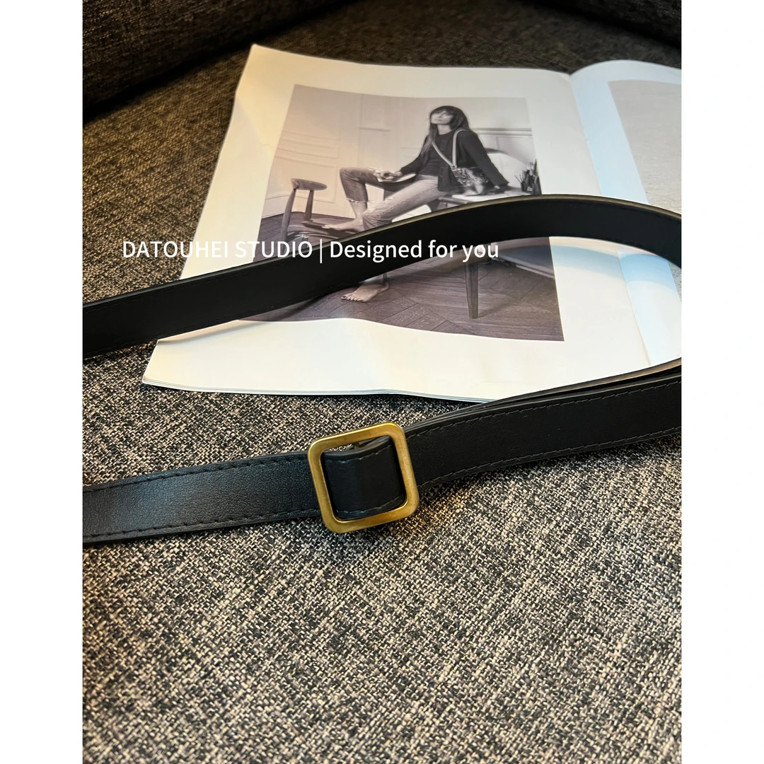 【大头黑STUDIO】2024女冬时尚气质百搭腰带D224P20283
