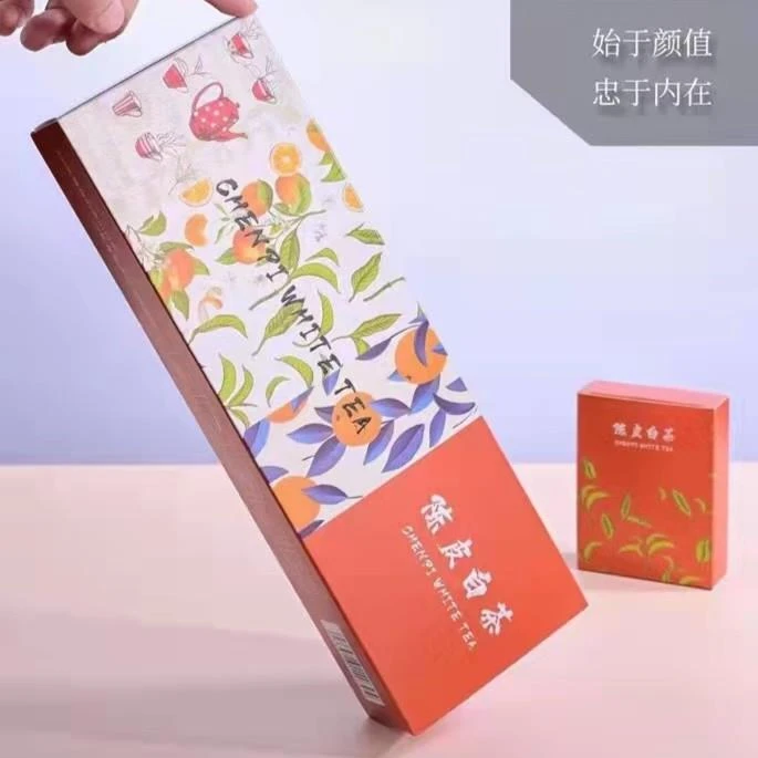 正宗新会陈皮福鼎白茶源产地核心产区独立包装老白茶200g茶叶礼盒
