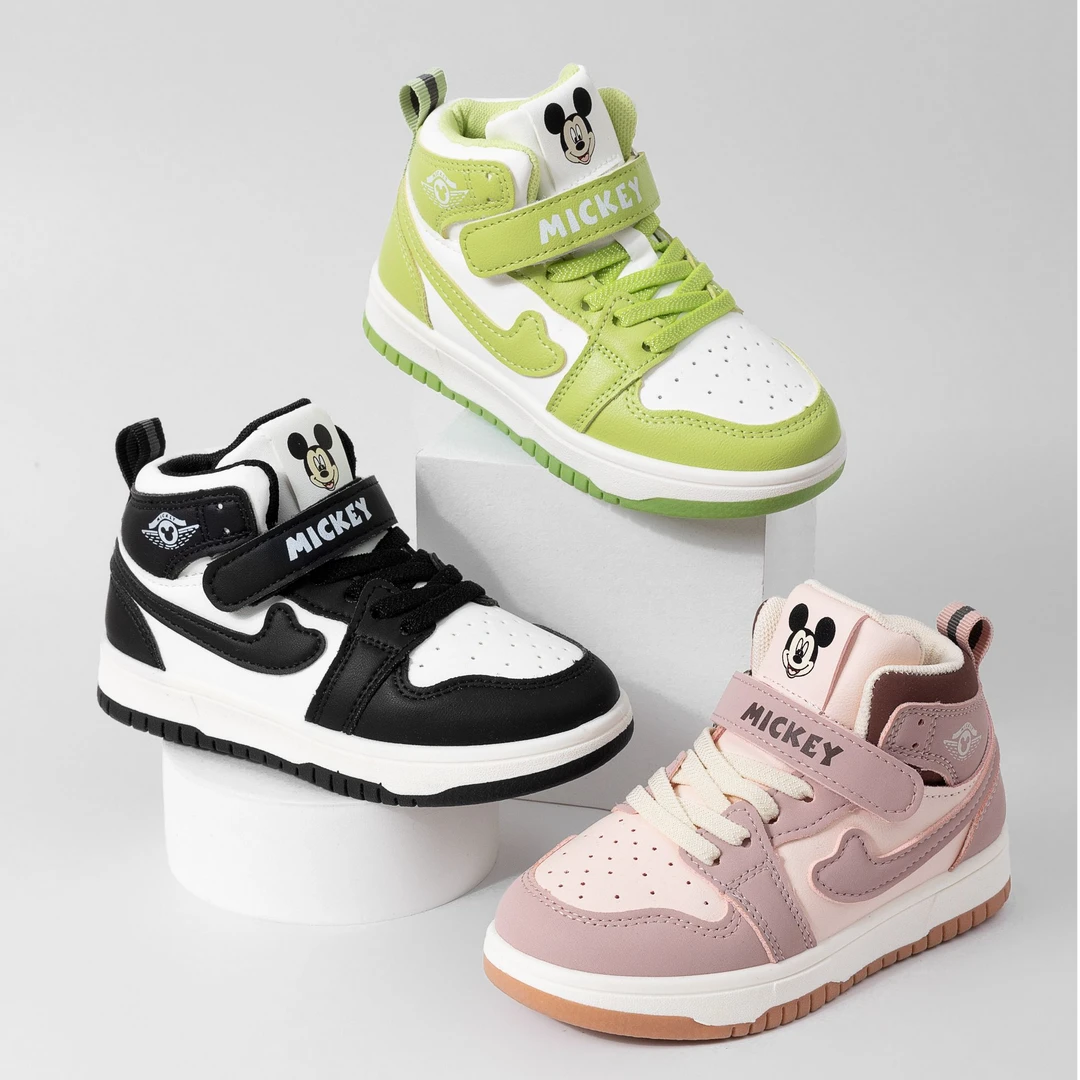【粉丝专属】迪士尼2025年高帮百搭魔术贴休闲轻便运动鞋 DS3486864
