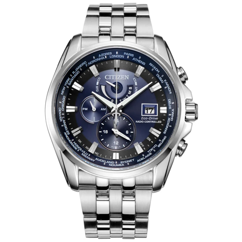 Citizen/西铁城专柜发货全国联保 光动能电波腕表AT9031-52L