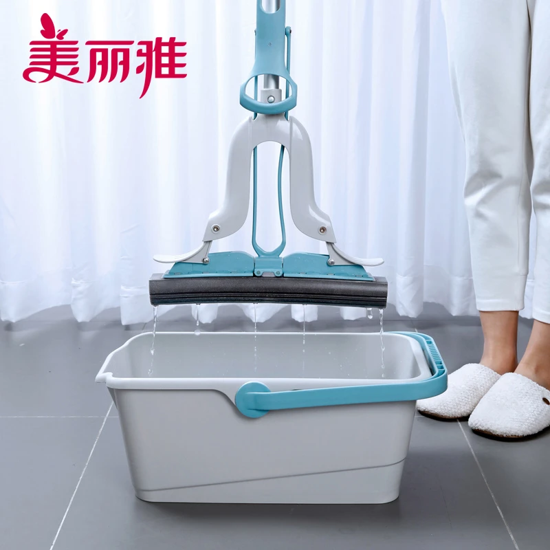 美丽雅拖把桶大容量15L清洗桶沥水省力过滤泥沙防提携飞溅家务