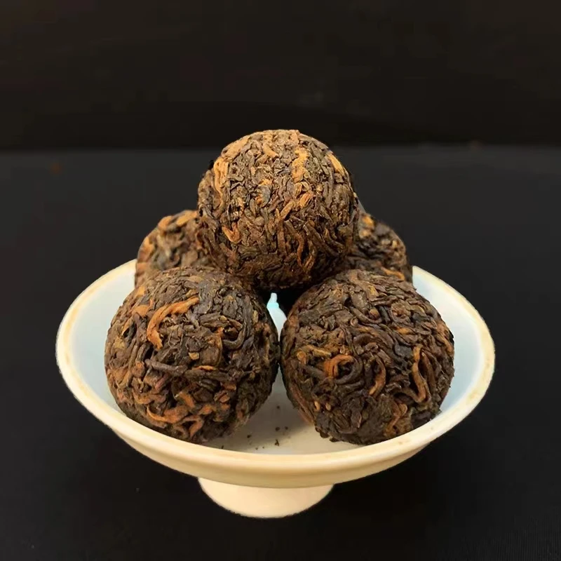 【兄妹精选】老班章龙珠  普洱熟茶古树茶 便携小沱茶 耐泡易携带
