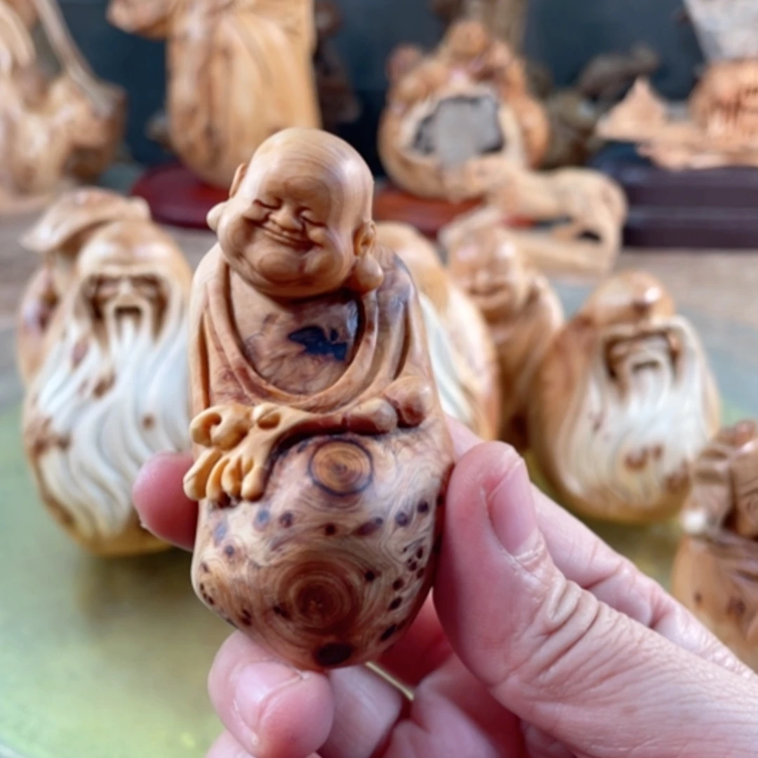 【闪购商品】崖柏根雕红*口