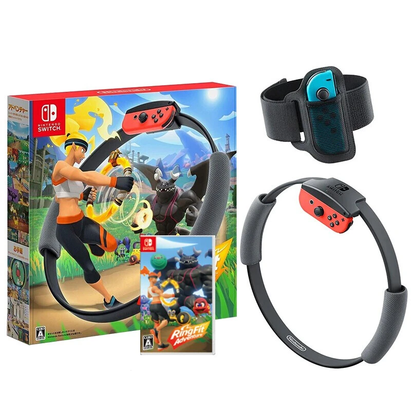 Nintendo/任天堂switch游戏圈健身环大冒险外设健身圈健身环日版