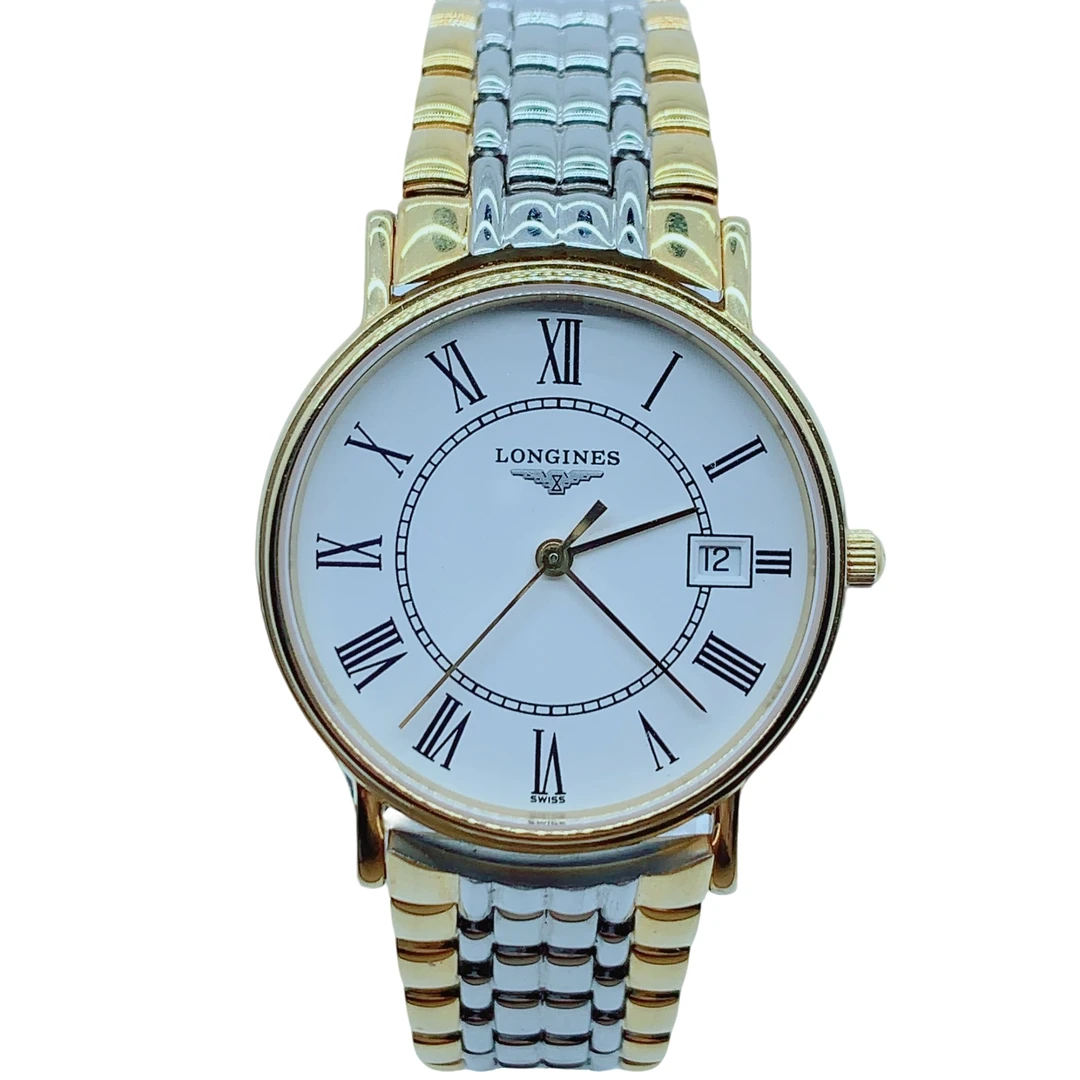 95新 Longines/浪琴 70201/浪琴/女士石英腕表/33盘/原装