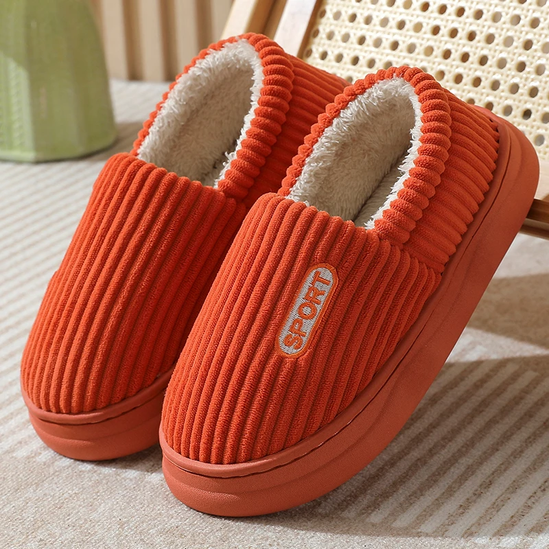 冬季包跟棉拖鞋女情侣多巴胺高颜值超软保暖加绒加厚家用拖鞋男士