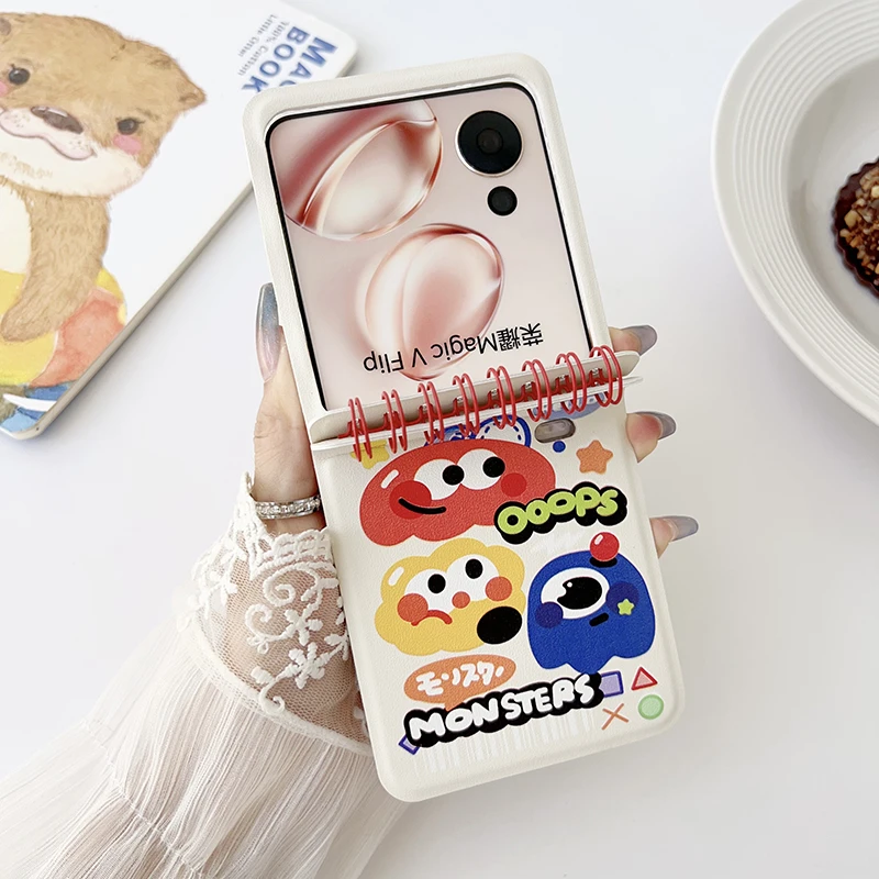 恋恋笔记本适用小米mixflip手机壳新款荣耀magicvflip折叠屏创意