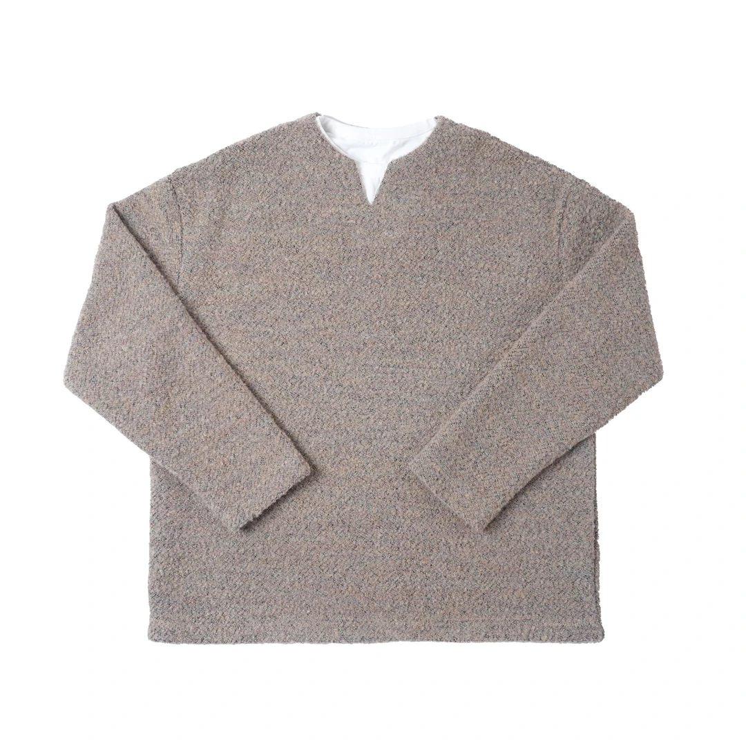 店庆价  马丁叔叔 25春季新款高级感亲肤百搭V领毛衣645