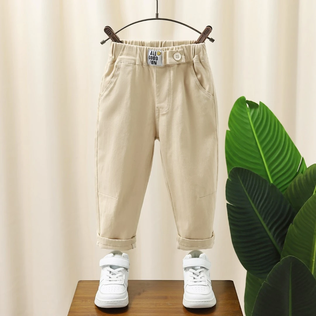 【校园裤王】男女儿童休闲长裤裤子百搭宝宝中小童萝卜裤校园裤