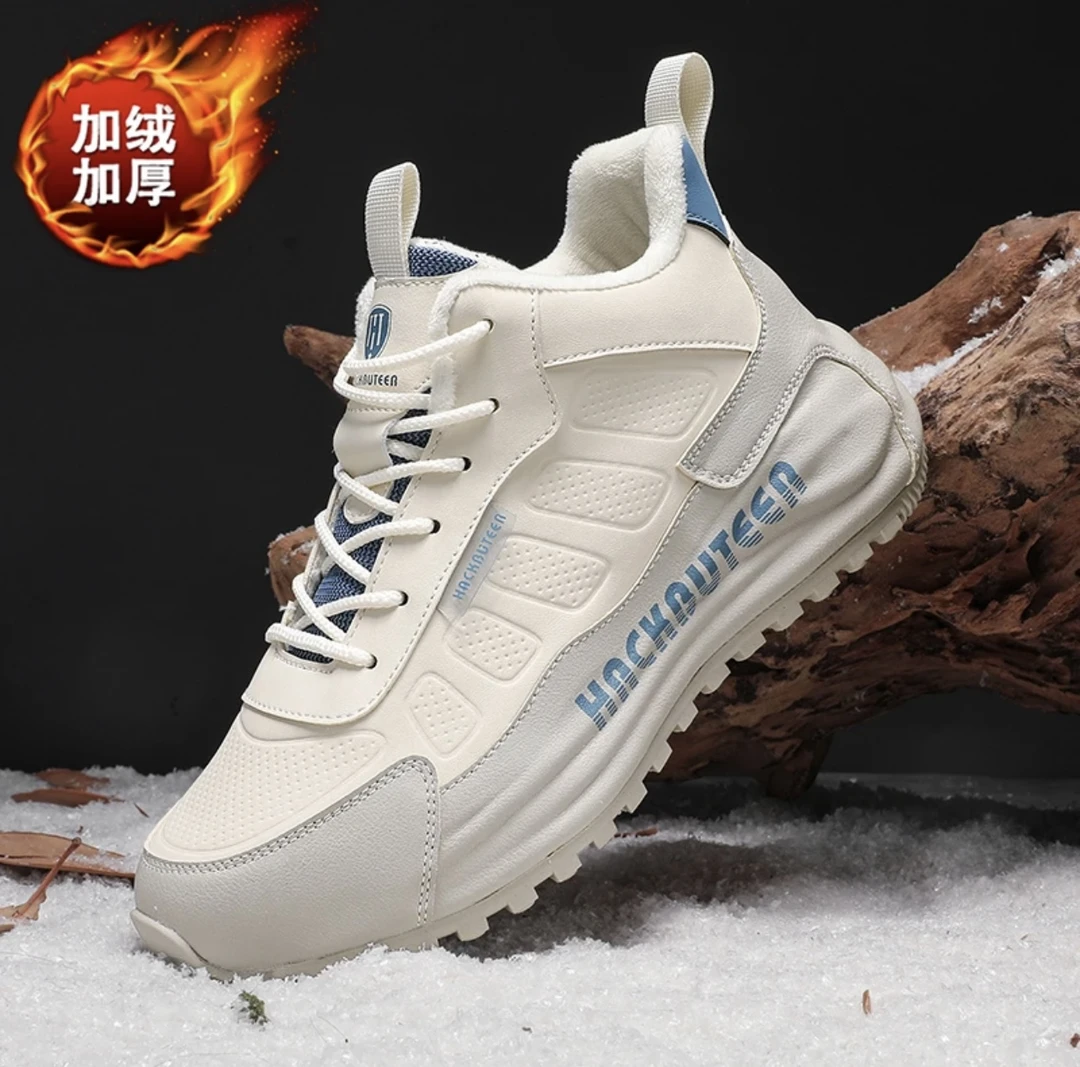 火枪手官方正品透气加绒轻奢时尚男女鞋百搭运动皮面休闲情侣鞋