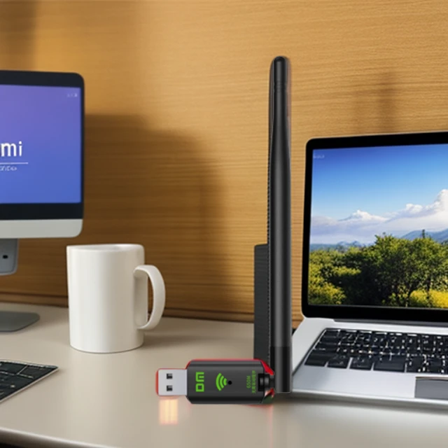 DM大迈WiFi网卡USB接收器 650M发射器家用台式机电脑网络信号