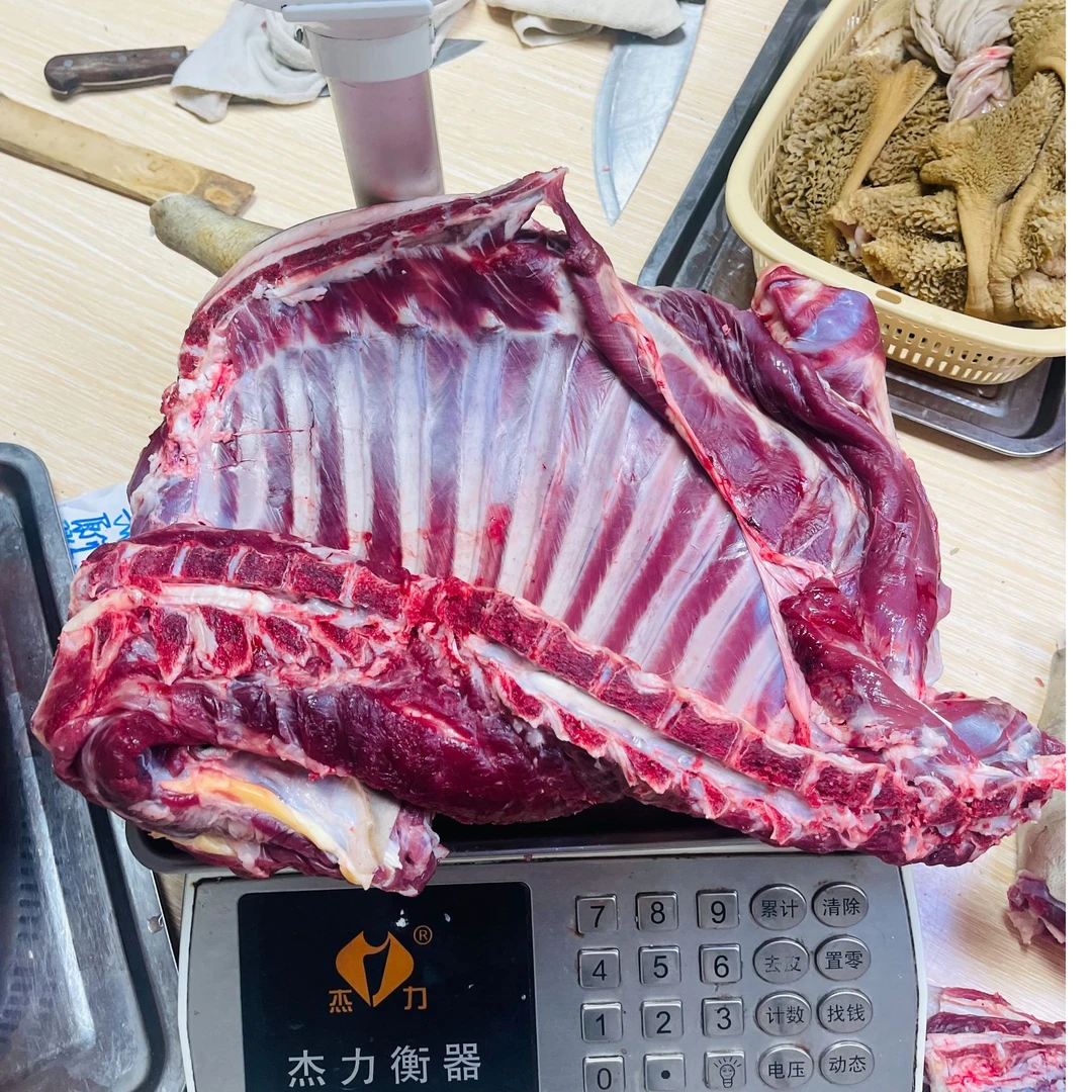 正宗农户散养黑山羊