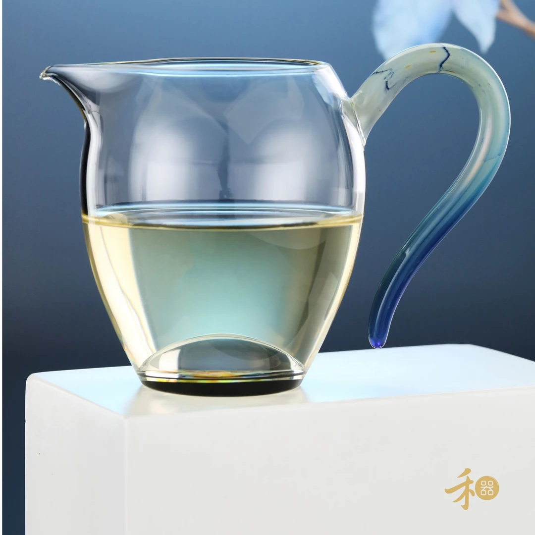 禾器菡韵·怡然茶海高硼硅 玻璃公道杯耐高温 建议容量：280ml