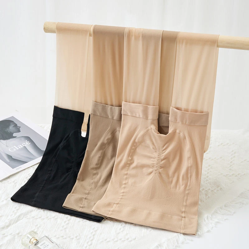 夏季防狼袜女肉色安全裤二合一体丝袜防勾丝超薄隐形打底袜肤咖色