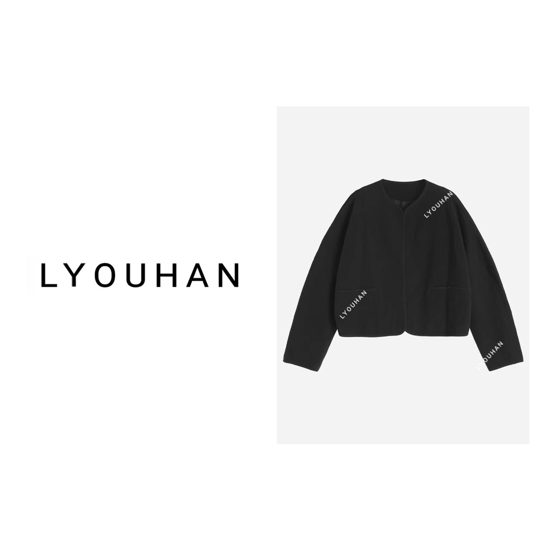 LY/月月不吃鱼 热力感穿搭很有调性的极简夹克短外套 2308A1244