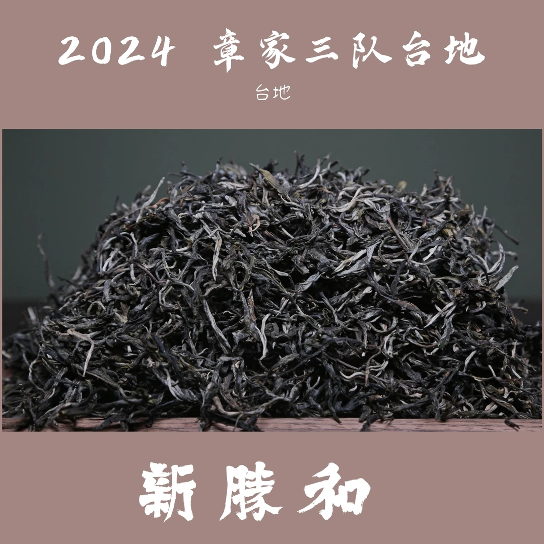 【 章家三队 】台地散茶 2022-24年春茶(生茶)长期存普洱茶 新胜和