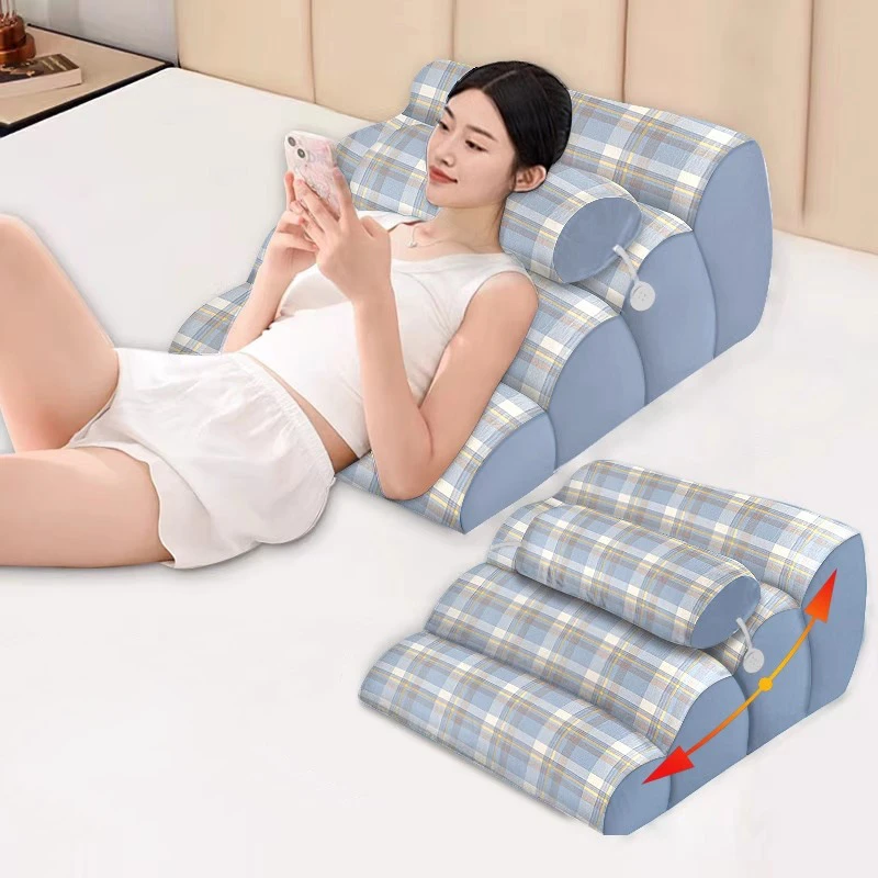 【御慕】大靠背床垫老人斜坡护理靠背腰靠垫枕头靠背抱枕可拆护腰枕