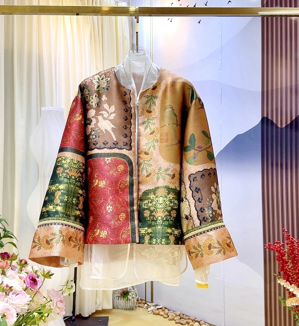 【雍容华贵】新中式国风高端气质复古设计感宽松上衣外套