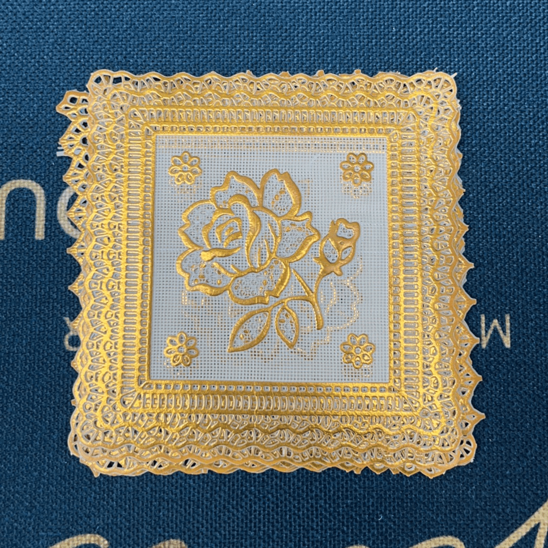 烫金隔热垫10个