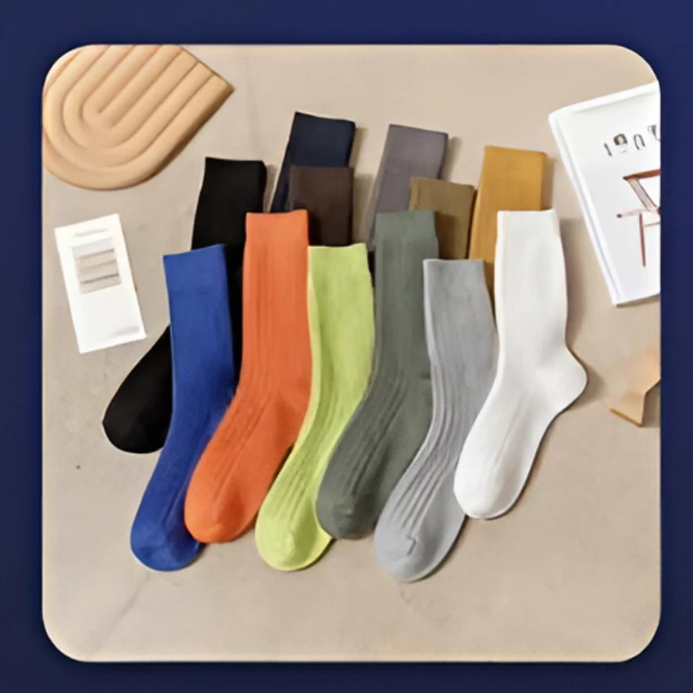 加厚长袜（颜色随机）
