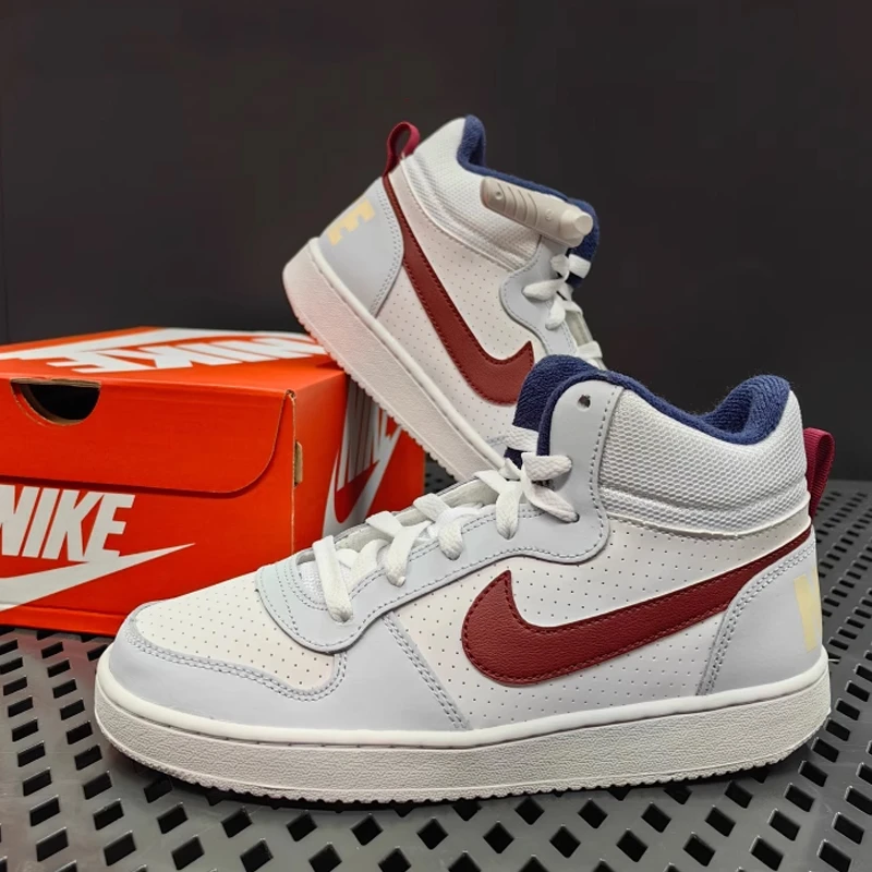 NIKE耐克 COURT BOROUGH MID 女子高帮运动休闲板鞋 FV8122-161
