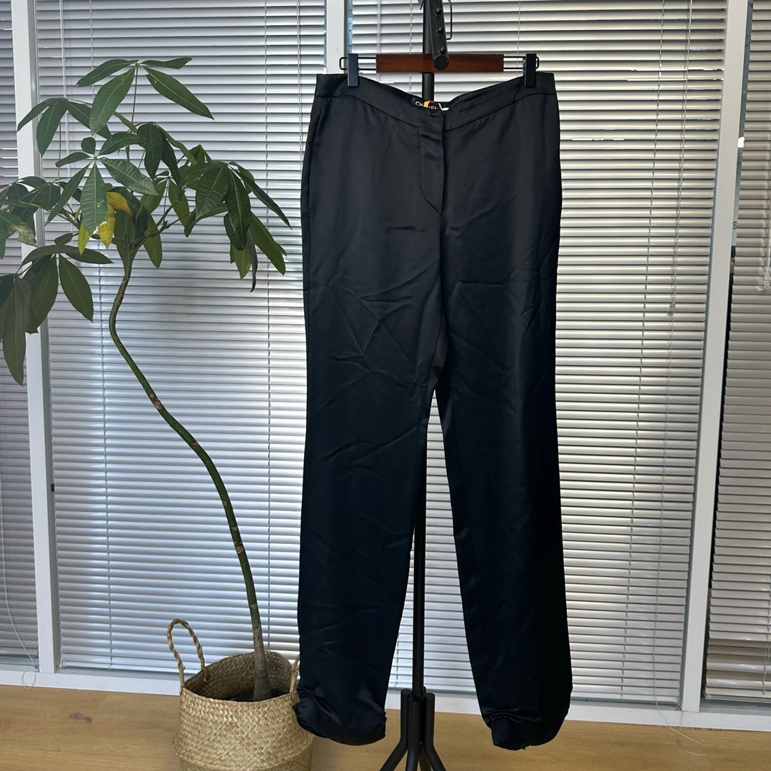 99新 Chanel/香奈儿 黑色西裤 38码 CL01366