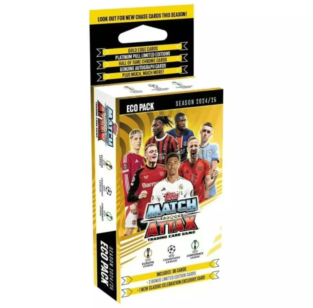 24/25topps match Attax挂盒球星卡盲盒