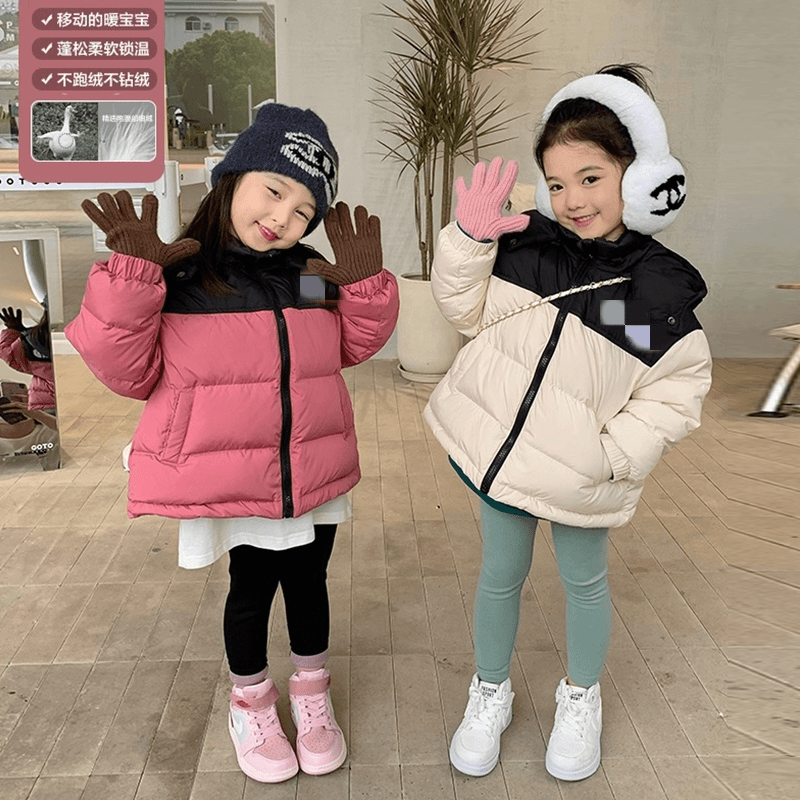 韩版儿童羽绒服加厚男女宝宝保暖秋冬白鸭绒洋气外套